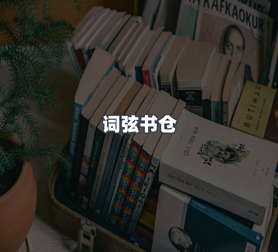 关于词弦书仓